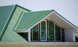 metal roofing Saskatoon green